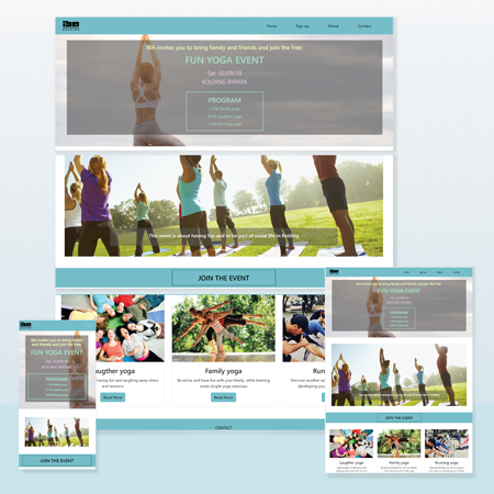 infographic showcase work website