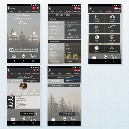 infographic showcase work prototype